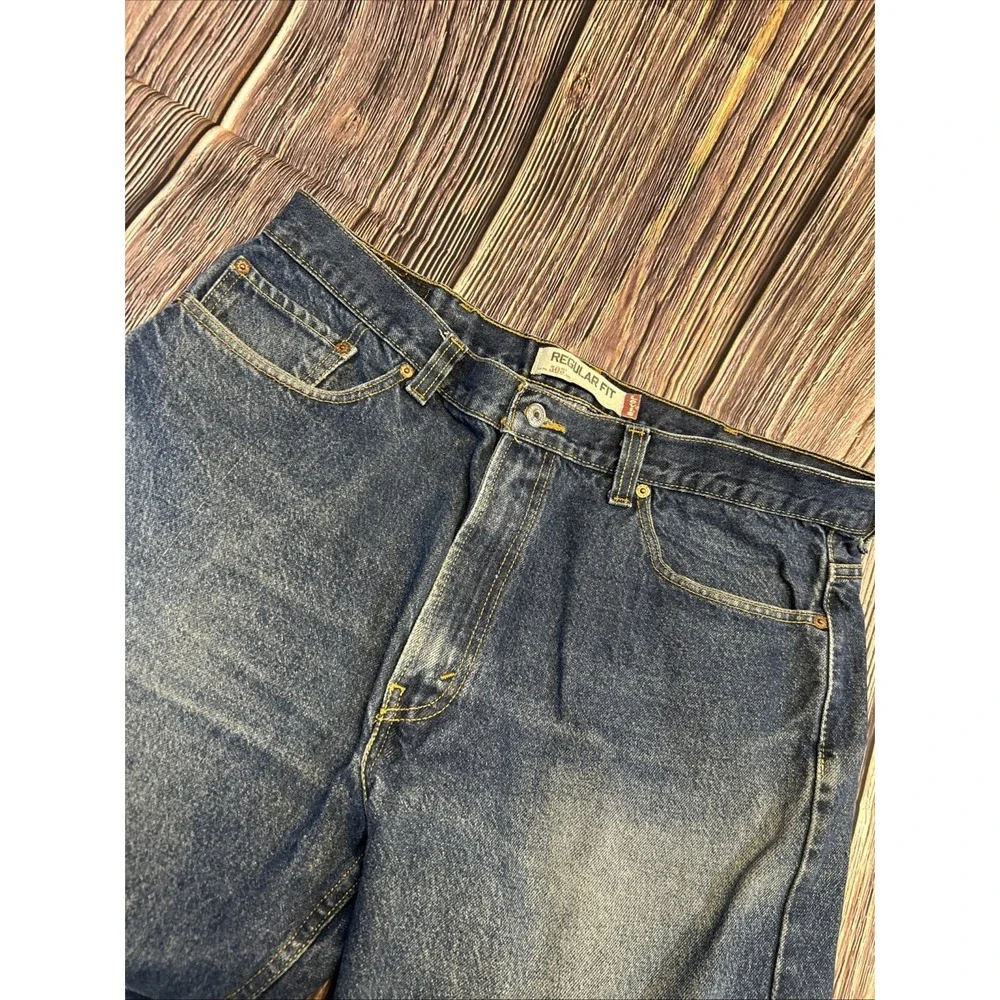 Levis Regular Fit 505 Mens Jeans Blue Size W38/L30‎